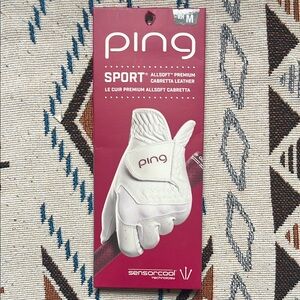 Ping White Golf Glove